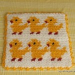 Civciv motifli örgü lifi 2016