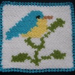 Kuş motifli örgü lifi  2016